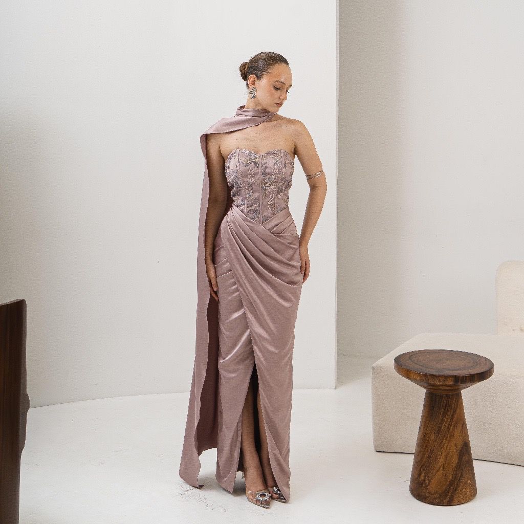 Syrene Cape Dress